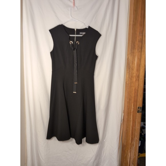Karl Lagerfeld Paris Dresses & Skirts - Karl Lagerfeld Paris Black dress, semi-formal Fit and Flare Dress 6 LD6C1682